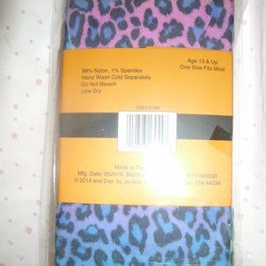 Multi Color/Ombre Leopard Print Tights~Womens~ NEW